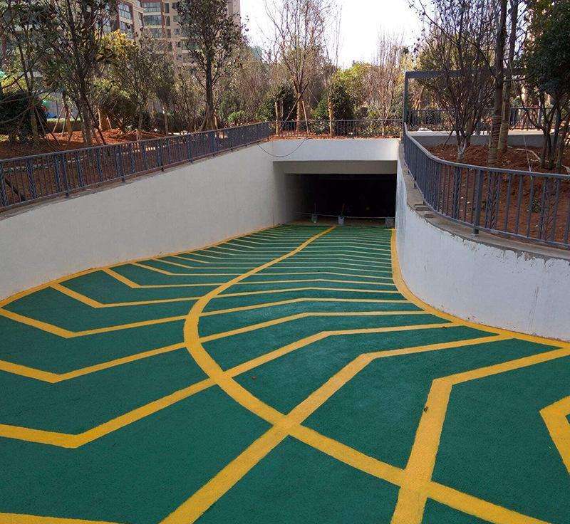 環(huán)氧車庫坡道，防滑地坪